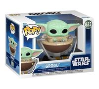 Figura Funko Pop Star Wars The Mandalorian Grogu in Pram Vinile