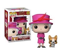 Funko POP Queen Elizabeth II & Corgi Buddy: Royal Family - Figura in Vinile da
