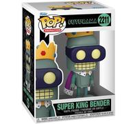 Funko POP! Animation: Futurama - Super King Bender - Figura in vinile da collezione - Idea regalo - Prodotto ufficiale - Giocattoli per bambini e adulti - Modello di figura per collezionisti