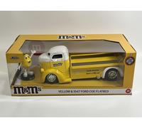 Figura Gialla M&Ms E Ford Coe Flatbed 1947 Scala 1:24 Jada 253255066 33425