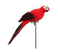 Figura Giardino Parrot - Statua di Animali Colorata per Spazio Esterno | 25 Cm Decovogel per Terrazza, Prato, Fattoria | Decorazione Del Giardino Scultura A Prova di Intemperie per Balcone