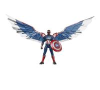 Figura giocattolo Hasbro Marvel Legends Captain America 20 snodi 7 accessori