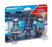Figura giocattolo Playmobil City Action 70669 Multicolore 3 personaggi plastica
