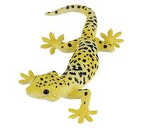 Figura Giocattolo Rettiliano Leopard Gecko 9 Cm Lunghezza Circa Mojo Fun 381077