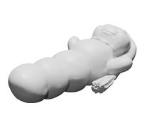 Figura Glo Worm Replica Giocattolo Hasbro Playskool Anni 80 Collezionabile