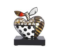 Figura Golden Big Apple Romero Britto - Pop Art