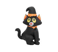 Figura Gonfiabile Halloween Gatto Fluorescente - EUROPALMS 122 cm