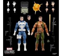 Figura Hasbro Marvel Legends Gamerverse Punisher & Nick Fury articolata 15 cm multicolore