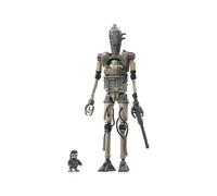 Hasbro Star Wars The Vintage Collection, IG-12, Grogu e Anzelliano, set con action figure deluxe ispirate alla serie "Star Wars: The Mandalorian", da 9,5 cm