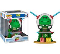 Figura In Vinile Deluxe Pop Di Rex Con Controller 3.75" Nuova Disney Funko 1091