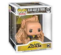 Figura In Vinile Funko POP Deluxe Black Adam #1239 DC Black Adam Su Trono Nuova