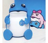 Figura Jinro Soju Shot Frog Toads blu 13x12,6 x16,6 cm Jinro è tornato