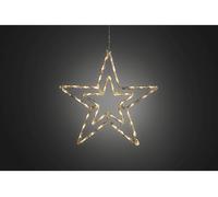 FIGURA LUMINOSA DECORATIVA KONSTSMIDE 4471-103 LED ACRILICO STELLA, Trasparente