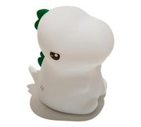 Figura luminosa decorativa Muitomas Dinosaurio USB silicone bianca