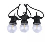 CATENA PARTY 4W 10 LAMPADE FILAMENTO LED CALDA 5 METRI IP44 VT-71510-LED212728 V-TAC