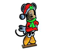 Figura luminosa LED Disney Minnie con sciarpa effetto Infinity 40 cm