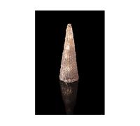 Figura luminosa LED LYVIA Cono a batteria, Bianco Caldo