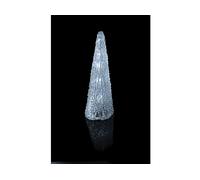 Figura luminosa LED LYVIA Cono a batteria, Bianco Freddo