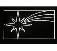 Figura luminosa LED LYVIA Stella Cometa Large, Bianco Freddo