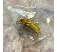 Figura magnetica testa di re Ghidorah Ichiban Kuji Prize G Godzilla Kaiju Gia...