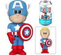 Funko Vinyl Soda – Figura Marvel Captain America (Gli stili possono variare)