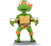 Figura Michelangelo Neca Head Knocker Tartarughe Ninja 16,5 cm