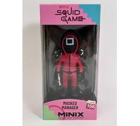 Figura Minix 16594 Guardiano Quadrato Mascherato Gioco Del Calamaro 12cm