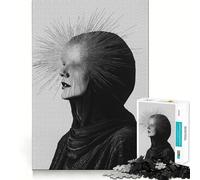 Figura mistica con luce, puzzle da 1000 pezzi per adulti, regalo, gioco di logica, giocattolo per momenti di condivisione, taglio preciso, sorpresa di compleanno (38x52cm)