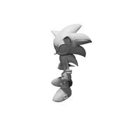 Figura Modern Sonic per Esposizione - Design Sonic Forces Lost World