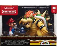 Figura - Nintendo: Jakks - Action Figure Mario Vs. Bowser X1 - 10 Cm (assorti...