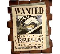 Figura - One Piece: Plastoy - Law Wanted Poster (salvadanaio)