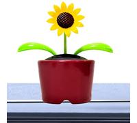 Figura oscillante di energia solare | Decorazione divertente per cruscotto auto, ufficio o ufficio di casa | Design originale | Movimento automatico con la luce della s