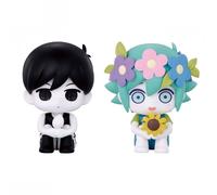 Figura Osuwari Banpresto OMORI Set Di 2 Figure UFFICIALE DEL GIAPPONE