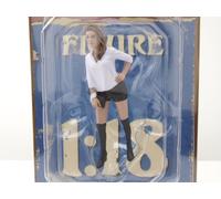 Figura Partygoers #7 Donna IN Stivali per 1:18 Modelli American Diorama