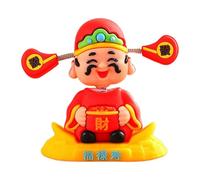Figura pisolante "Dio della ", figura "Dio della felicità", Dio della, giocattolo da ballo mobile e creativo per auto bonsai, bambola interna per il Neujah cinese