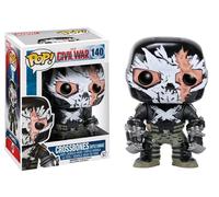 Figura Pop Funko Marvel Civil War Cross Bones Maschera Crepata 3.75" Vinile