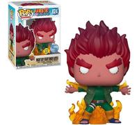 Figura Pop Funko Naruto Shippuden Might Guy Ocho Puertas Glow Edizione Speciale