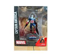 Figura Posa Di Captain America In Scala 1:10 Con Scena