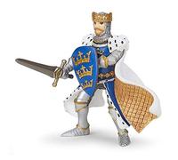 Papo Figurina Medioevo Mitico Re Artù – Dipinta a mano, Blu – 39953 – 3+ anni