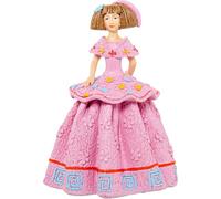 FIGURA RESINA MENINA ROSA_15X15X21CM