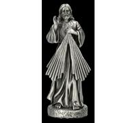 Figura Sacra In Stagno - Gesù Misericordioso - Altezza: 11 Cm Religione Fede