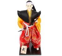 Figura Samurai in Stoffa, Statuetta Giapponese da Collezione Colore Casuale | Decorazione per Casa, Stile Giapponese, Rappresentazione della Cultura Tradizionale, per Appassionati e Colore Casuale