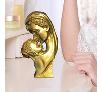 Figura scolpita Madre Figlio Figurina Madre e Figlio per la decorazione