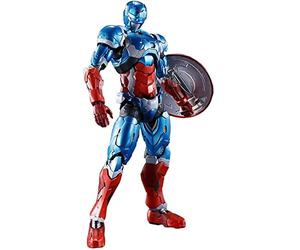 Figura SH Figuarts Capitan America Tech-On Los Vengadores Avengers Marvel 16cm