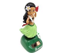 Figura Solare Danza, Bambola Del Cruscotto Solare, Figura D'azione Per Auto Da Ballerino Hawaiano, Figuras Di Giocattolo Da Ballo Divertente Per Arredamento Per La Casa Interno Automatico