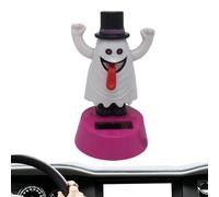 Figura Solare Spettrale - Giocattolo Per Auto , Ornamento Shaking Di Halloween | Statue Attivata Dal Movimento Per Il Display Della Finestra Del Cruscotto, Accessorio Per Arredamento Spavent