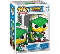 Funko Pop! Games: Sonic - Jet The Hawk With Board - Sonic The Hedgehog - Figura in Vinile da Collezione - Idea Regalo - Merchandising Ufficiale - Giocattoli per Bambini e Adulti - Video Games Fans