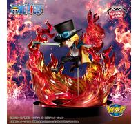 Banpresto Figura da collezione One Piece Sabo WCF Special con fuoco 13 cm