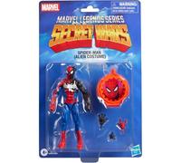Figura Spider-man Marvel Legends Series Costume Alien Articolata 15 cm