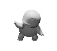 Figura Squirtle Pokemon Stampata 3D Modello Gioco Collezione Display